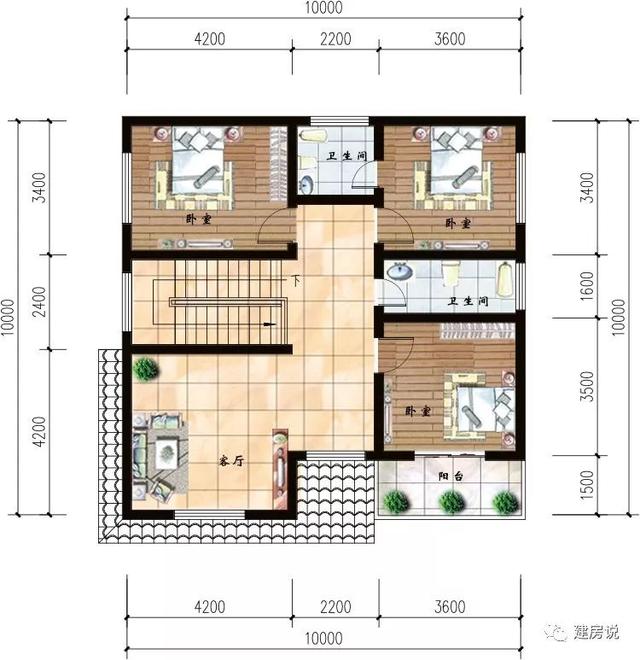 不攀比，只需20萬這幾套二層自建房圖紙隨意建