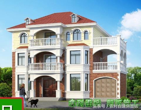 4款風(fēng)格不同的三層樓房設(shè)計(jì)方案圖，你喜歡哪種風(fēng)格？