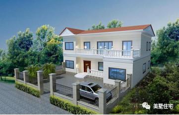 20款帶院子的別墅外觀效果圖，沒院子都不敢叫別墅