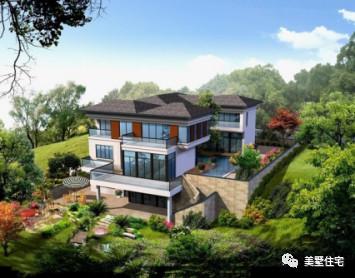 20款帶院子的別墅外觀效果圖，沒院子都不敢叫別墅