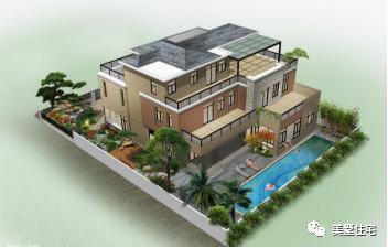 20款帶院子的別墅外觀效果圖，沒院子都不敢叫別墅