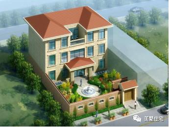 20款帶院子的別墅外觀效果圖，沒院子都不敢叫別墅