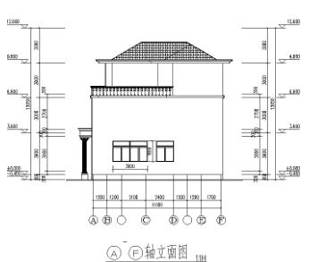 27萬建3層別墅！坡頂造型簡潔，平面布置緊湊，采光通風良好！