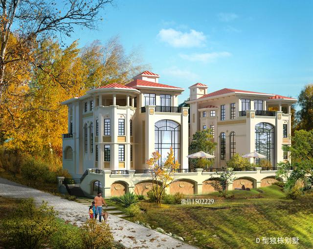 農村小別墅設計圖 新農村三層住宅設計圖 兩層自建別墅施工圖紙！