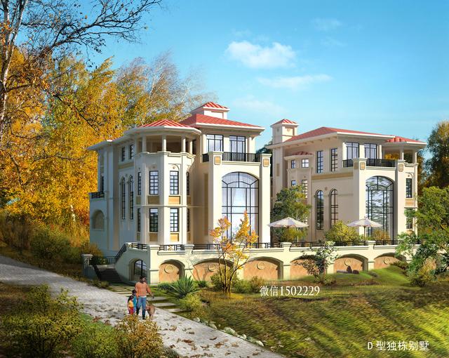 農村小別墅設計圖 新農村三層住宅設計圖 兩層自建別墅施工圖紙！