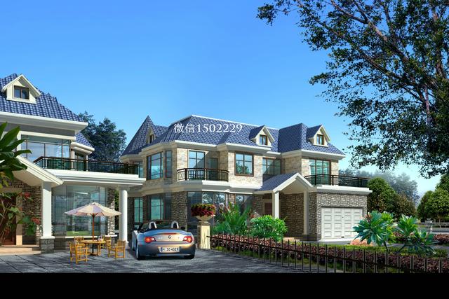 農村小別墅設計圖 新農村三層住宅設計圖 兩層自建別墅施工圖紙！