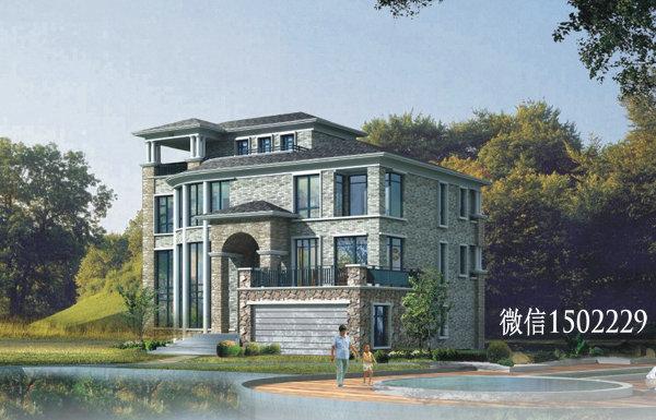 農村小別墅設計圖 新農村三層住宅設計圖 兩層自建別墅施工圖紙！