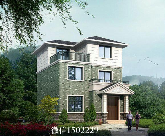 農村小別墅設計圖 新農村三層住宅設計圖 兩層自建別墅施工圖紙！