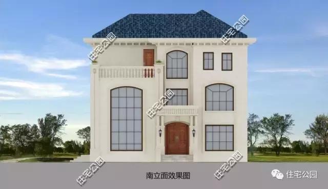 農村別墅戶型12X12米，7臥室，實用又接地氣！