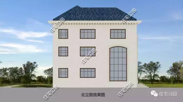 農村別墅戶型12X12米，7臥室，實用又接地氣！