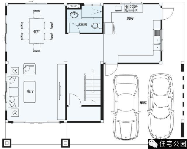 2層時尚別墅，不僅美觀，還很實用！