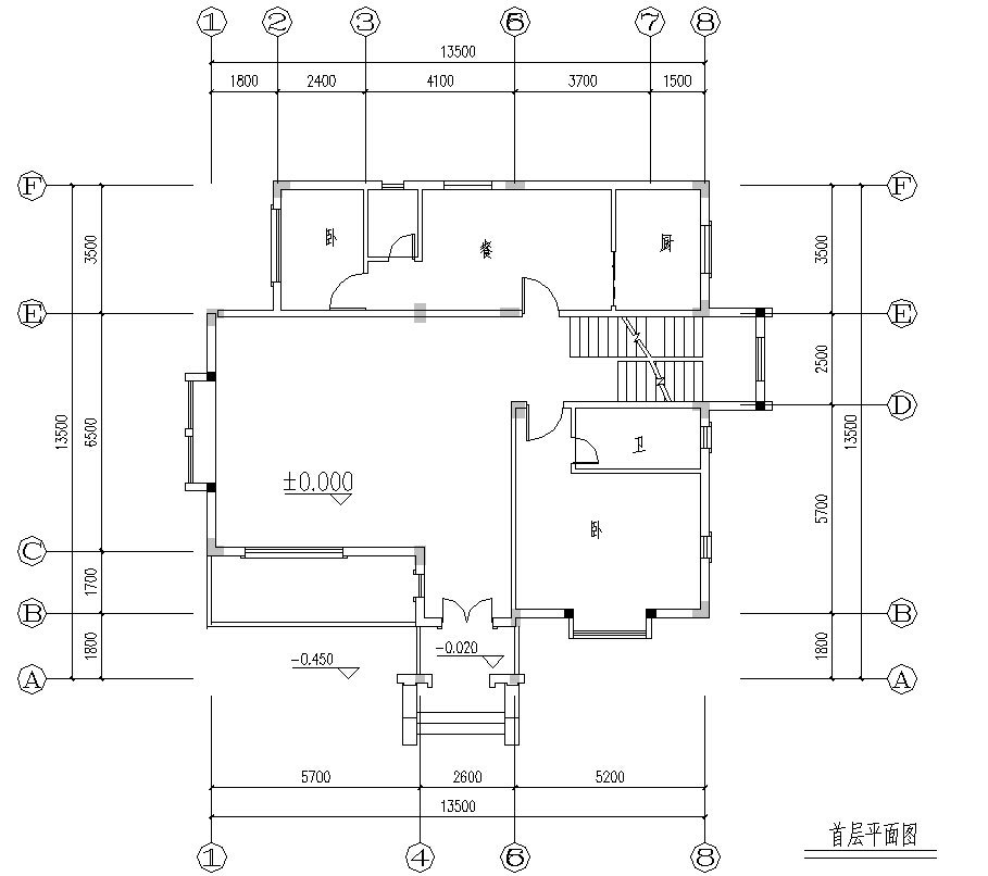 13.5X13.5米蘇式園林別墅設計方案！