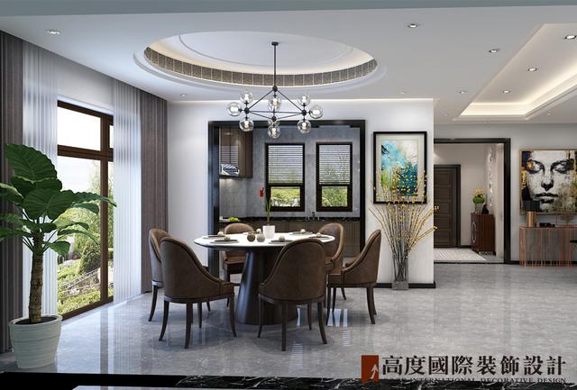 請賞析富力灣獨棟別墅筑造新中式風格作品