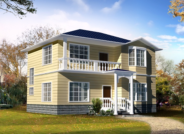 12x11農(nóng)村二層別墅，25萬(wàn)差不多可以搞定主體！