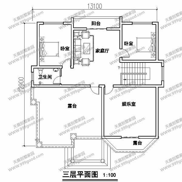 農村經典之作：兩套大氣別墅設計圖，布局實用，磚混框架任你選！