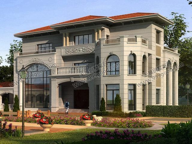 擇一城終老，選一處養老！農村三層奢華別墅設計圖！