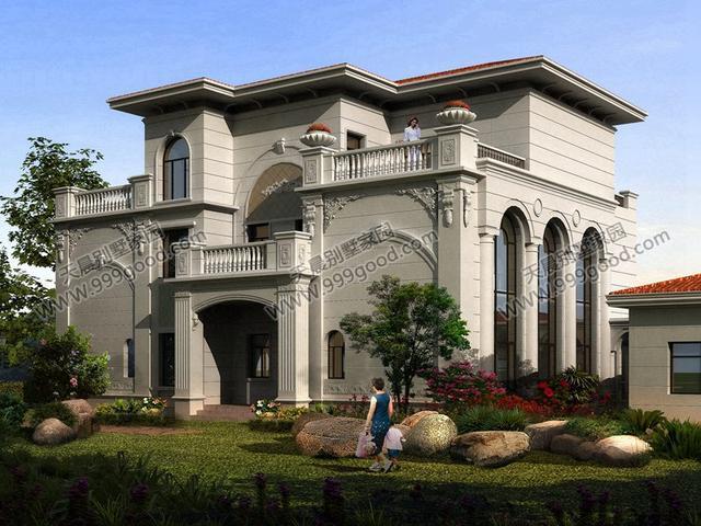 擇一城終老，選一處養老！農村三層奢華別墅設計圖！