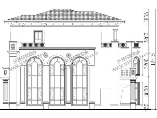 擇一城終老，選一處養老！農村三層奢華別墅設計圖！