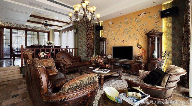 320平別墅經典美式，20年奮斗付出才有的家！