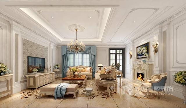 別墅裝修案例｜優雅典范與奢華浪漫的完美融合！