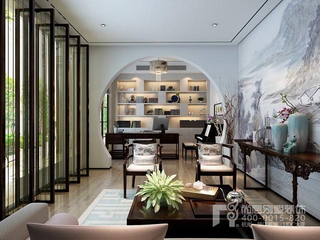 綠城富春和園玫瑰園｜別墅裝飾 中式風格設計！