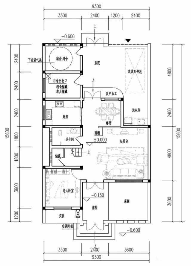 新中式農村雙拼別墅，帶院子每戶只要15萬，2套戶型各有所長！