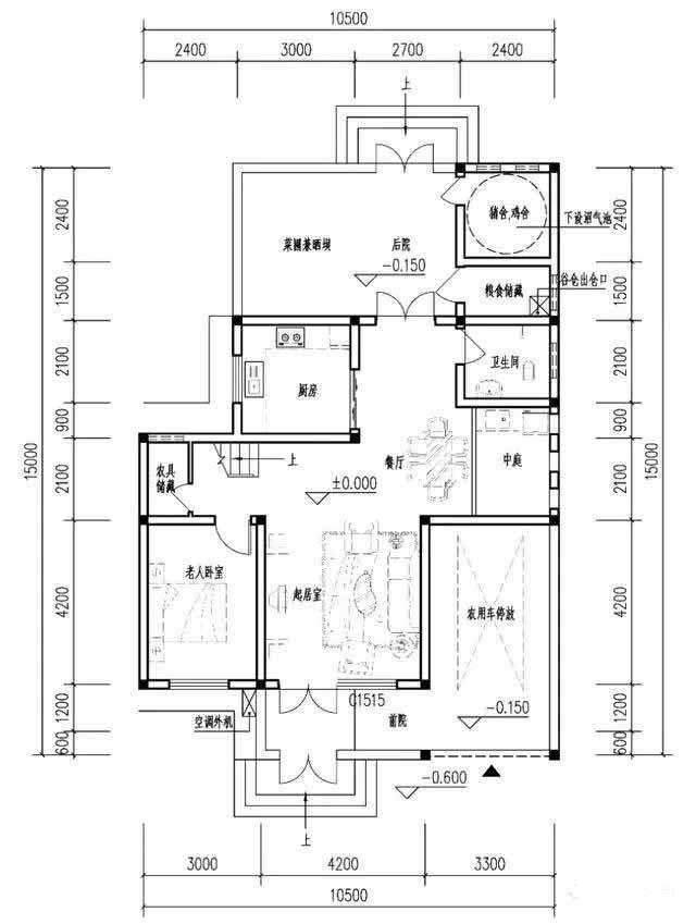 新中式農村雙拼別墅，帶院子每戶只要15萬，2套戶型各有所長！