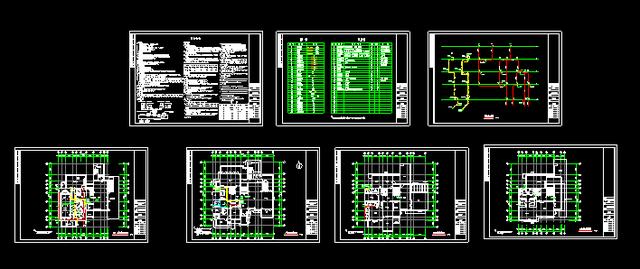 39萬建3層別墅！全套圖紙（建筑，結構，暖通，給排水，電氣）