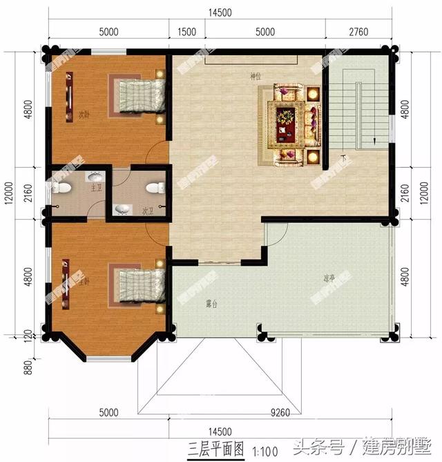2套氣勢相當?shù)娜龑觿e墅戶型圖，哪套更好？