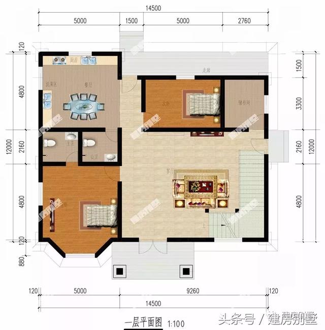 2套氣勢相當?shù)娜龑觿e墅戶型圖，哪套更好？