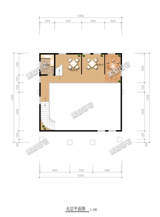 2款高逼格四層自建房戶型圖，在村里隨便建一棟別人一百年都難被超越