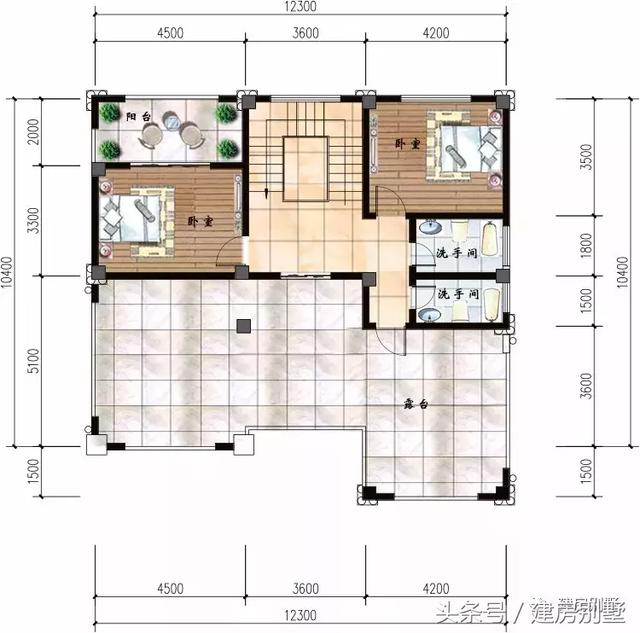 2棟三層歐式自建樓房設(shè)計(jì)圖，隨便建一棟不愁找媳婦