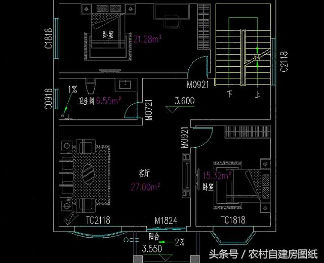 5款開間10米內(nèi)的三層樓房設(shè)計方案，造價不高還有面子