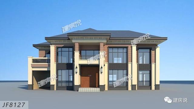 5套新中式房屋設計方案圖，經典耐看，比歐美風格更高端