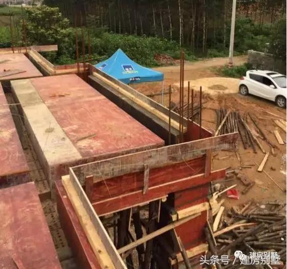 農(nóng)村自建房外裝選用真石漆，既省事又省錢，曬曬建房過程