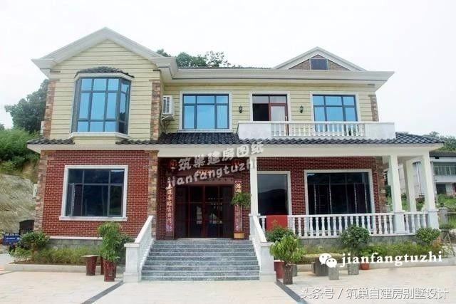 2款35萬左右二層農村自建房設計圖，第二款帶完工圖