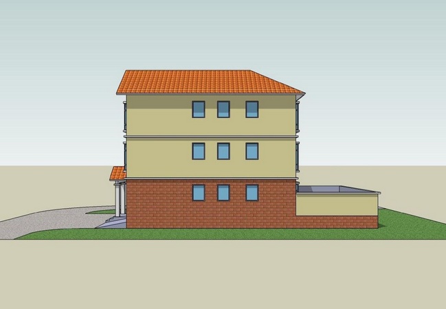 三層帶院子鄉村別墅，建房不能錯過的經典戶型！