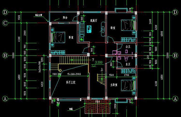 三層帶院子鄉村別墅，建房不能錯過的經典戶型！