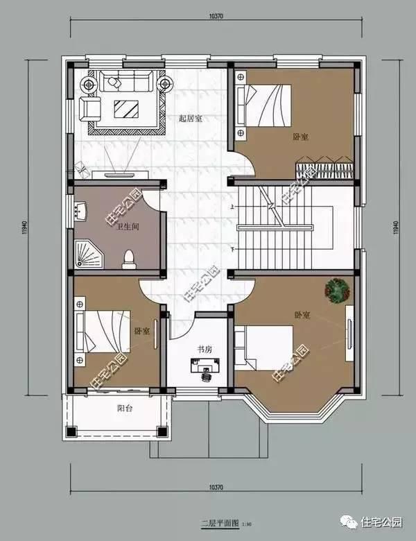 8套農村3層實用別墅，占地不大剛好100平，哪套適合你？