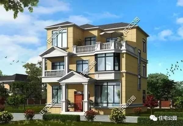 8套農村3層實用別墅，占地不大剛好100平，哪套適合你？