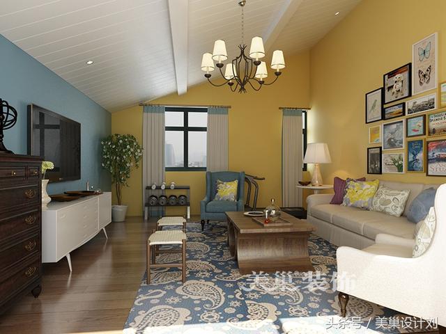 駐馬店380平美式別墅裝修案例 這樣的效果是在拉仇恨么！