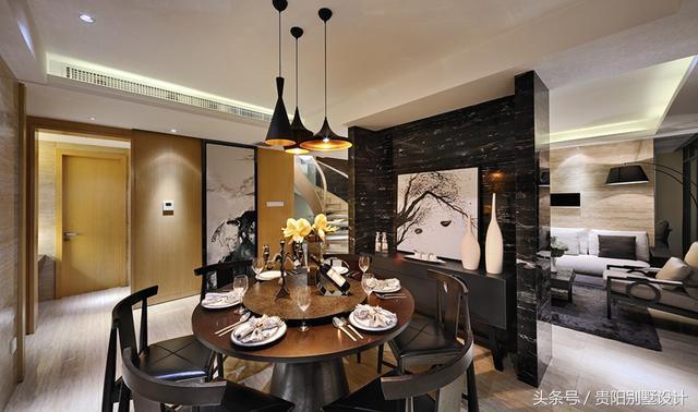 這樣的別墅裝修設計，既是對別墅的尊重又是建筑形態的精確洞察！