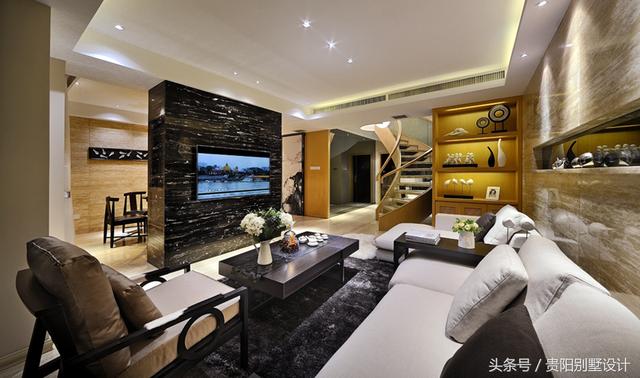 這樣的別墅裝修設計，既是對別墅的尊重又是建筑形態的精確洞察！