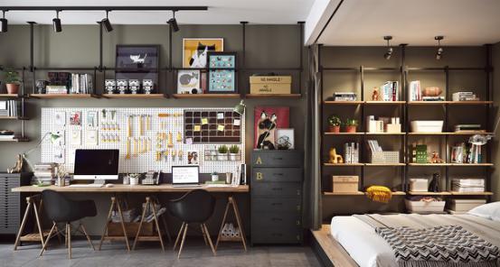 本以為小戶型公寓不好設(shè)計，沒想到裝出來這么美！堪比大別墅！