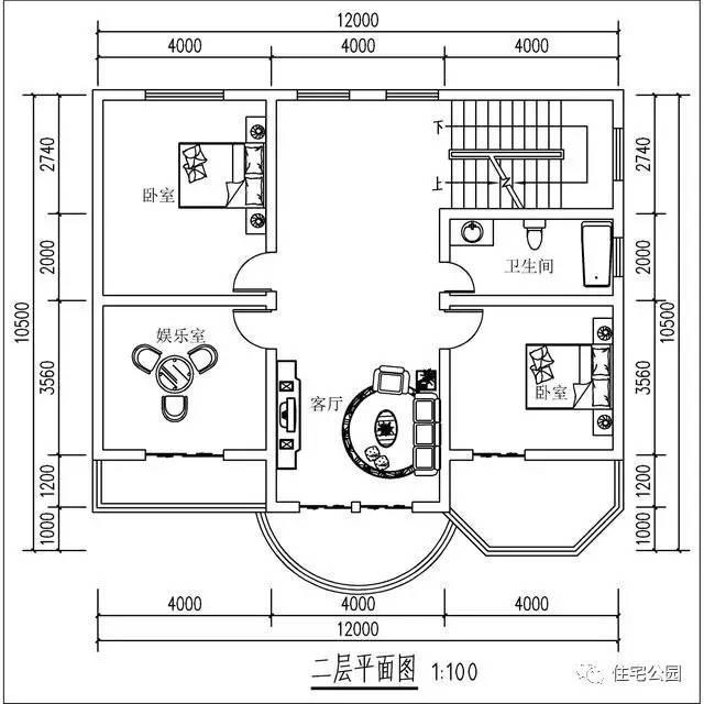 曬曬我家新蓋起來的別墅，花費(fèi)50w，這樣式村里找不出第二家！