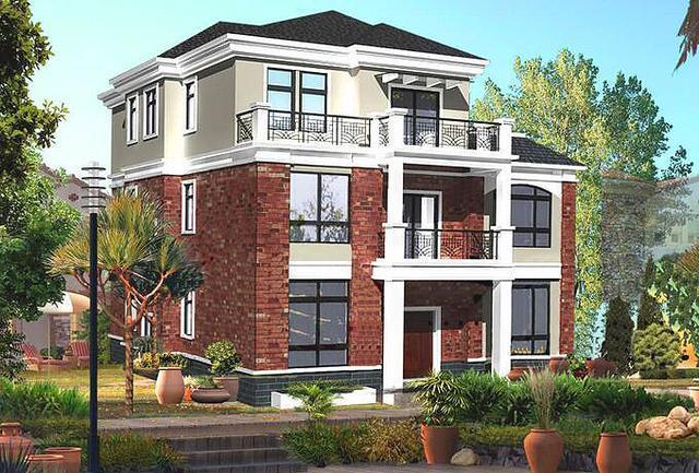 不要命了！這么華麗的農村別墅40萬你也敢蓋？