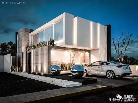 12套顏值逆天的現代別墅，簡直是別墅界的一股清流！