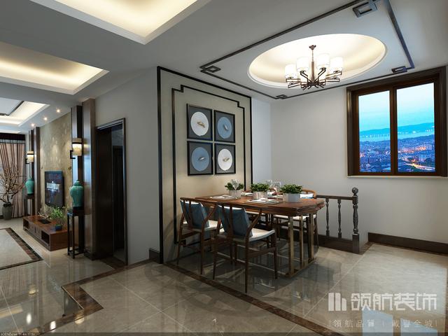 新中式裝修風格的別墅，豪華不張揚低調有內涵，把爸媽接來一起住！