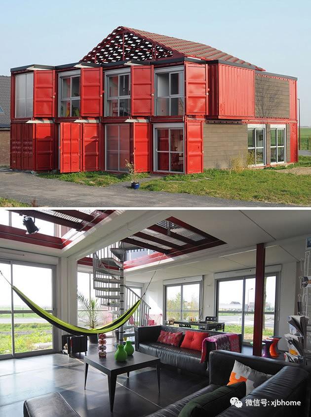 她用5個集裝箱，建起一棟絕美別墅！