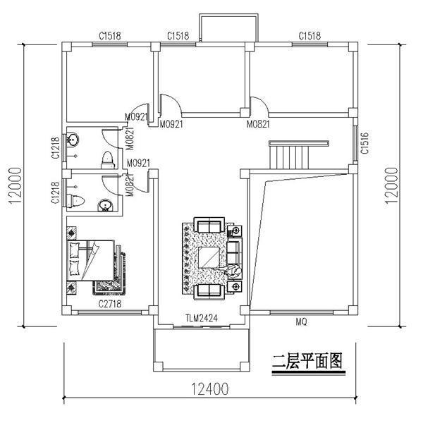 兩套面積相同的農村別墅設計圖，經典和時尚誰更勝一籌？